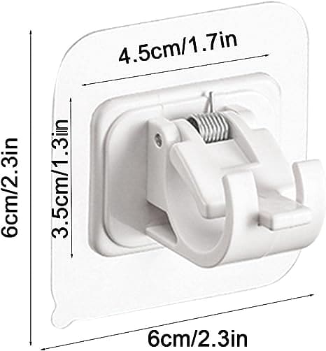 Set Of 2 Transparent Curtain Rod Holder, Household Fixed Clip, Hanging Hook Holder, Self Adhesive Sticky Hooks, Adjustable Clamp Bracket Holder, Crossbar Hook for Storing Gadgets, Multipurpose Curtain Rod Holder Set Of 2 Transparent Curtain Rod Holder, Household Fixed Clip, Hanging Hook Holder, Self Adhesive Sticky Hooks, Adjustable Clamp Bracket Holder, Crossbar Hook for Storing Gadgets, Multipurpose Curtain Rod Holder